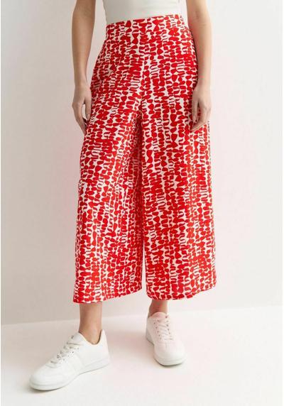 Брюки ABSTRACT WIDE LEG CROP