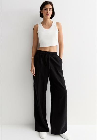 Брюки DRAWSTRING WAIST WIDE LEG