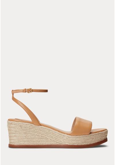 Босоножки LEONA NAPPA LEATHER ESPADRILLE