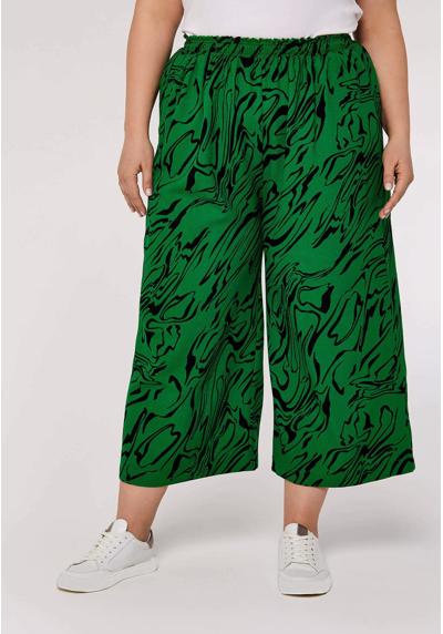 Брюки CURVE WAVES WAIST CULOTTES