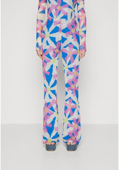 Брюки BIG FLOWER EXTRA FLARE PANTS