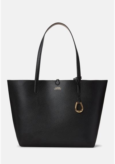 FAUX LEATHER MEDIUM REVERSIBLE TOTE BAG - Shopping Bag FAUX LEATHER MEDIUM REVERSIBLE TOTE BAG