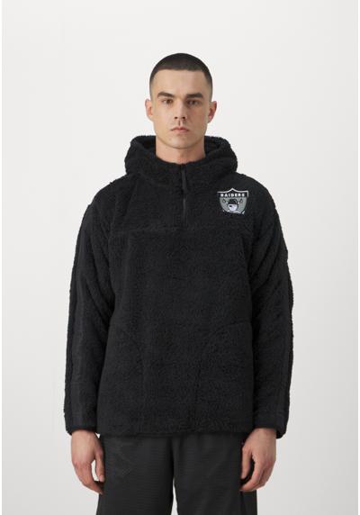 Пуловер NFL OAKLAND RAIDERS 1/4 ZIP HOODIE