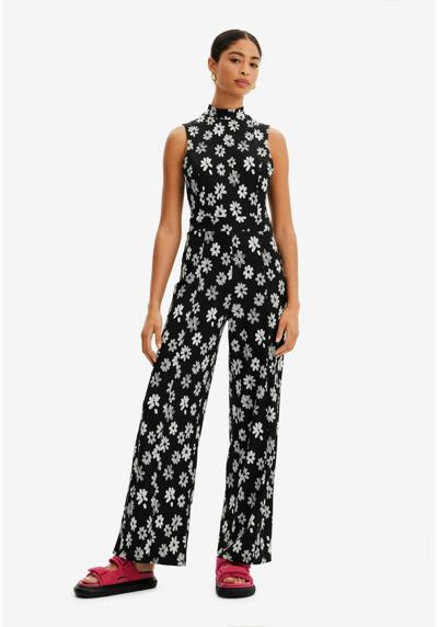 Комбинезон CONTRAST FLORAL JUMPSUIT