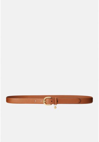 Ремень CHARM CROSSHATCH LEATHER BELT