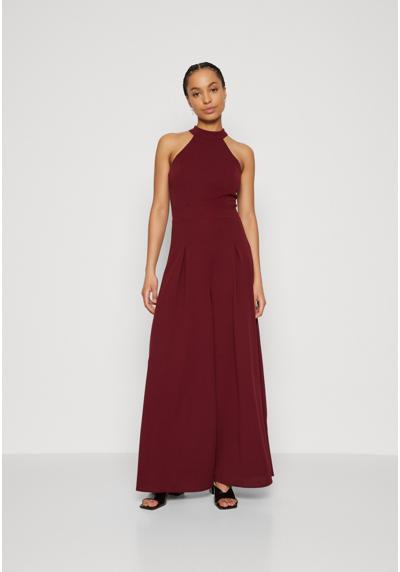 Комбинезон LEILA HALTER NECK WIDE LEG