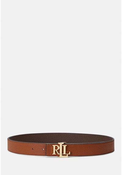 Ремень LOGO REVERSIBLE PEBBLED LEATHER BELT