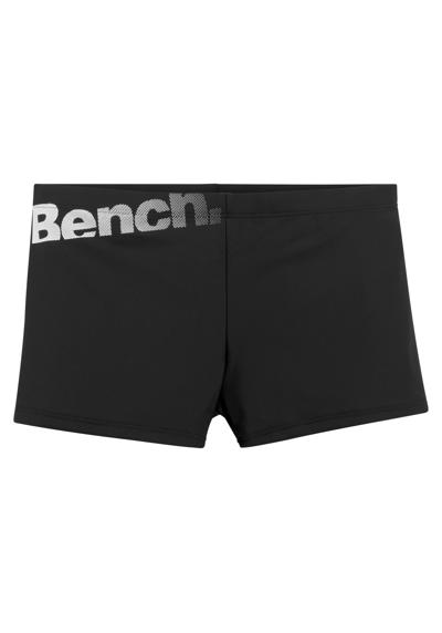 Плавки-боксеры с надписью Bench