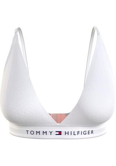 Бюстгальтер-бралетт с фирменным лейблом Tommy Hilfiger