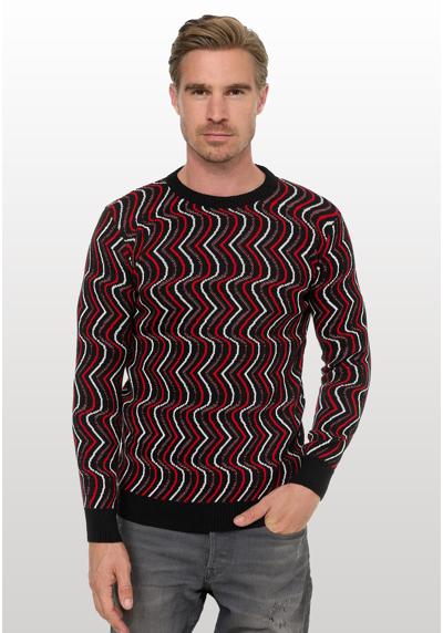 Вязаный свитер, отличный дизайн.