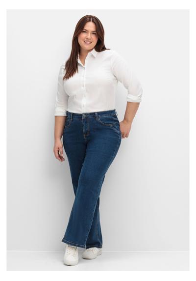 Широкие джинсы ELLA для сильных бедер и икр.