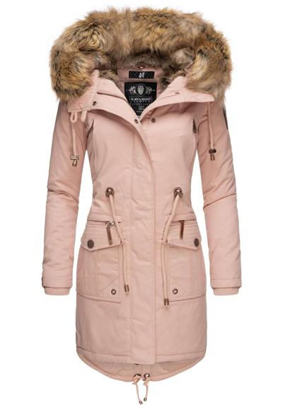 Зимнее пальто, стильная женская зимняя хлопковая парка с искусственным мехом.