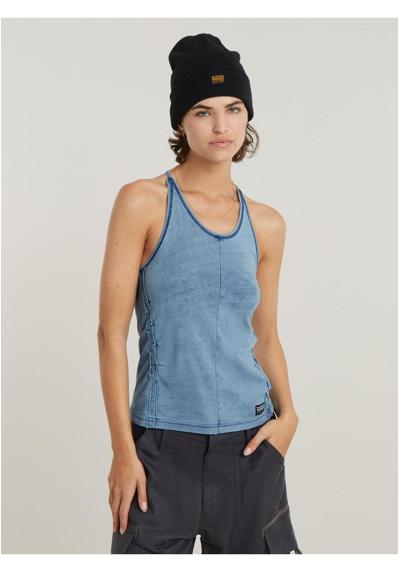 Топ GATHERED INDIGO SLIM TANK TOP WMN