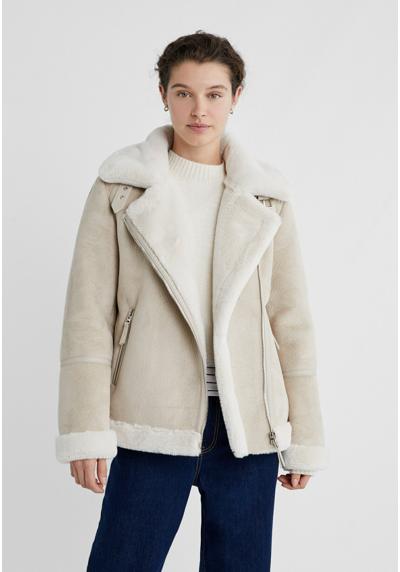 Куртка из искусственной кожи SHEARLING BIKER