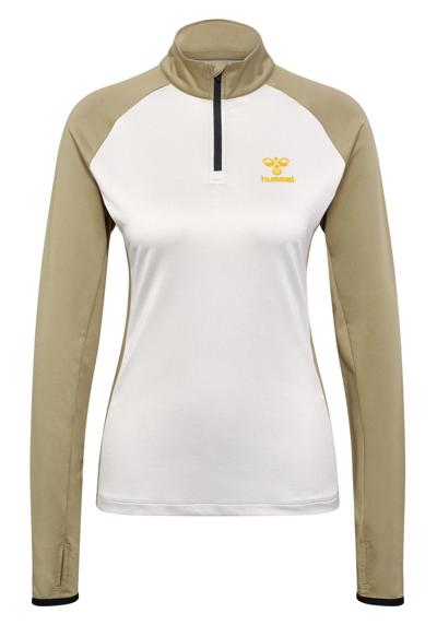 Пуловер HMLSPRINT MELANGE HALF ZIP