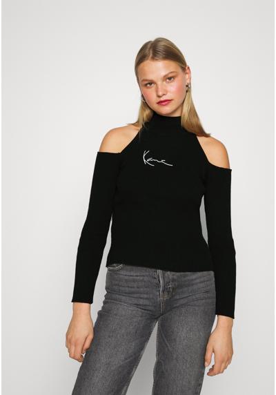 Кофта SMALL SIGNATURE CUTOUT TURTLE NECK