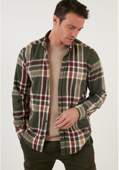 Рубашка PLAID PATTERNED