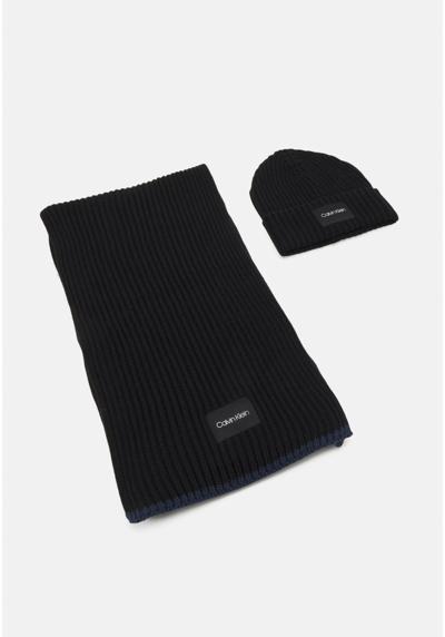 Шарф CONTRAST EDGE BEANIE AND SCARF SET