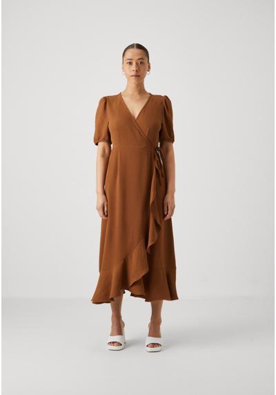 Платье ONLMETTE WRAP MIDI DRESS