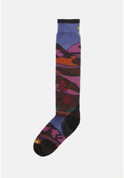 Спортивные носки WOMEN'S SKI ZERO CUSHION FLORAL FIELD PRINT OTC SOCKS