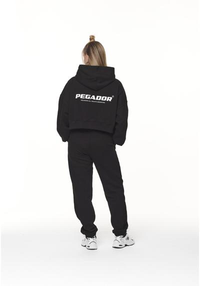 Кофта LUNA LOGO OVERSIZED CROPPED HOODIE