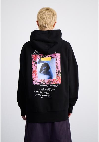 Кофта HOODED LIPS SWEATSHIRT