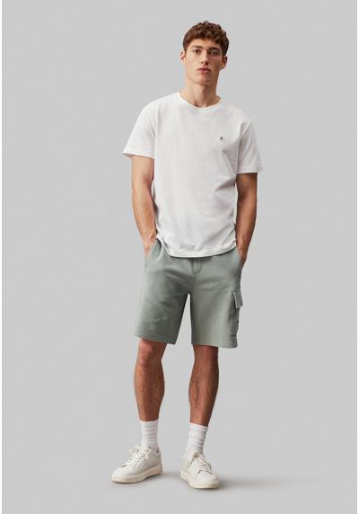 Брюки CALVIN KLEIN JEANS WAFFLE CARGO JOGGER SHORTS