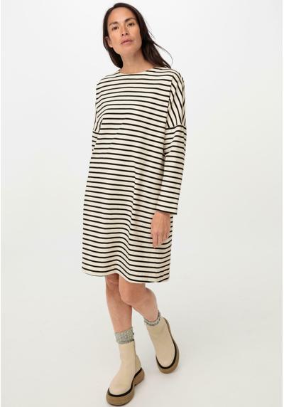 Трикотажное платье STRIPED DRESS