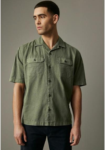 Джинсы SHORT SLEEVE WITH CUBAN COLLAR