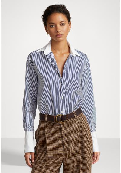 Блуза-рубашка RELAXED FIT TWO TONE STRIPED SHIRT