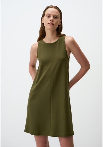 Трикотажное платье ROUND NECK SLEEVELESS MINI