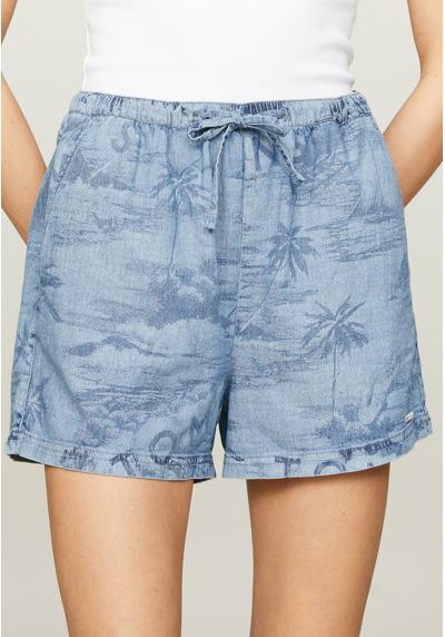 Джинсовые шорты HAWAIIAN CHAMBRAY MOM