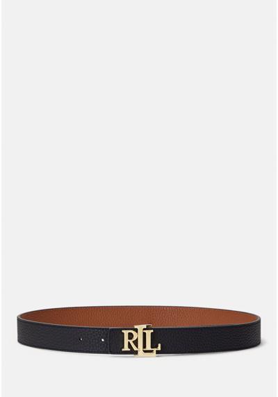 Ремень LOGO REVERSIBLE PEBBLED LEATHER BELT