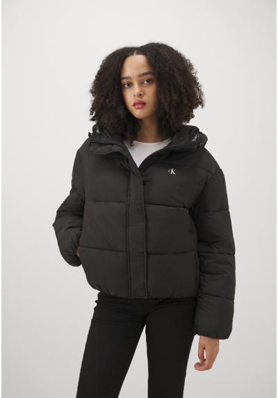 Зимняя куртка LOGO SHORT HOODED PUFFER