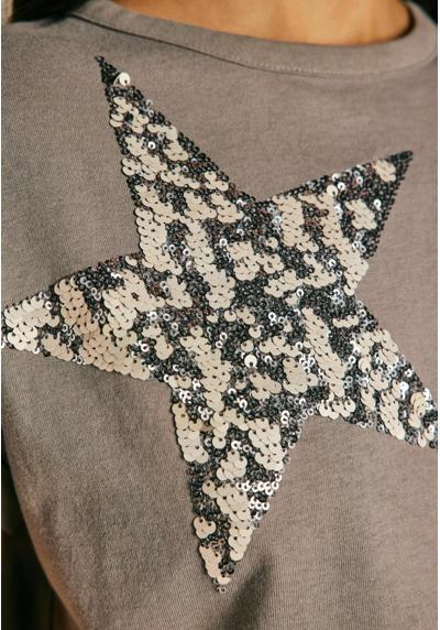 Футболка SPARKLE SEQUIN STAR REGULAR FIT