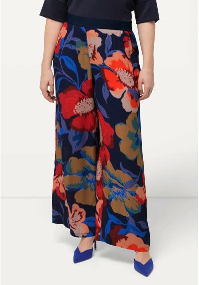 Брюки WIDE LEG ELASTIC WAIST FLORAL