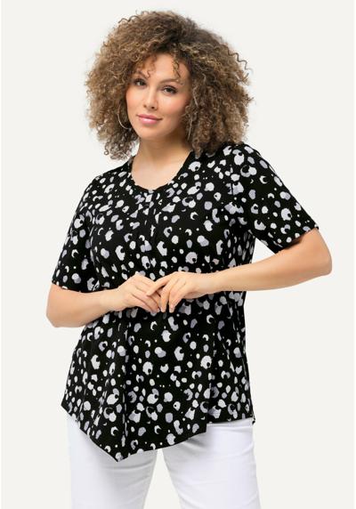 Футболка ABSTRACT POLKA DOT SHORT SLEEVE POINTED