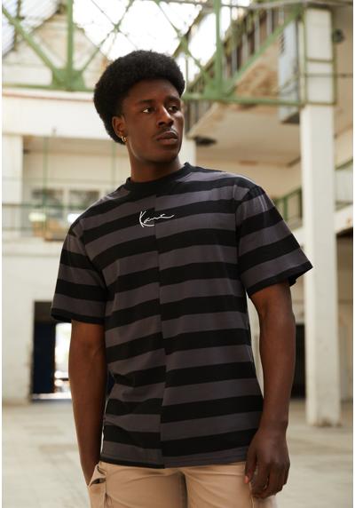 Футболка UNISEX SMALL SIGNATURE SPLIT STRIPE TEE