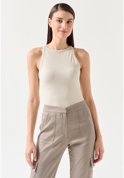 Топ SLIM FIT HALTER NECK BASIC TOP