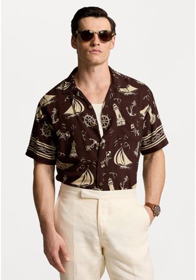 Рубашка CLASSIC FIT BEACH PRINT CAMP SHIRT