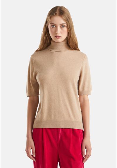 Футболка TURTLENECK REGULAR FIT ELBOW-LENGTH SLEEVES WITH EDGES