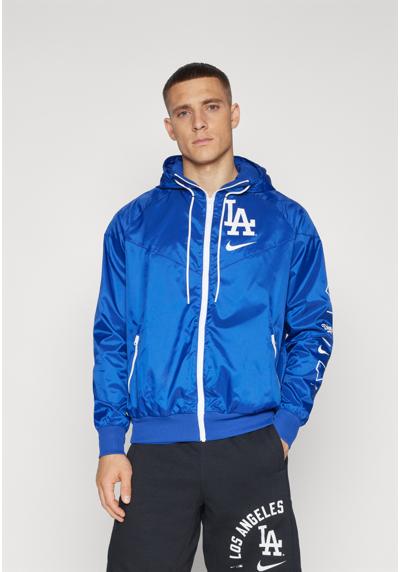 LOS ANGELES DODGERS TEAM RUNNER WINDRUNNER JACKET - Vereinsmannschaften