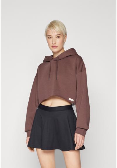 Пуловер STUDIO OVERSIZED CROPPED HOODIE