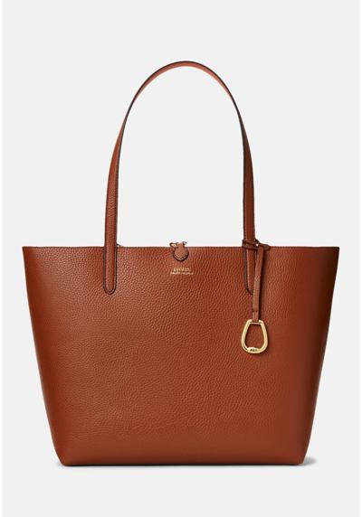 FAUX LEATHER MEDIUM REVERSIBLE TOTE BAG - Shopping Bag FAUX LEATHER MEDIUM REVERSIBLE TOTE BAG