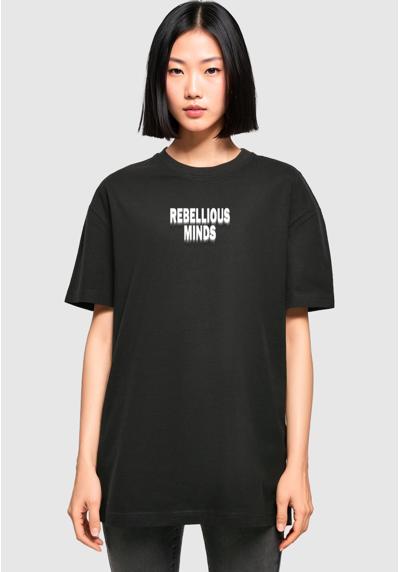 Футболка REBELLIOUS MINDS OVERSIZED BOYFRIEND TEE