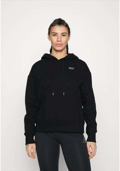 Пуловер METALLIC BUBBLE LOGO HOODIE KANGA POCKET