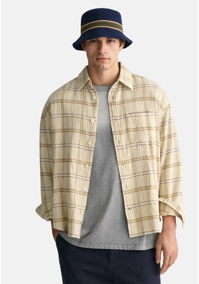 Рубашка OVERSIZED TEXTURED CHECKED