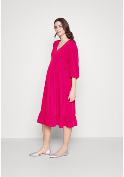 Платье OLMOLIVIA WRAP MIDI DRESS