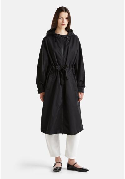 Парка LONG WITH DRAWSTRING HOOD, FRONT ZIP.