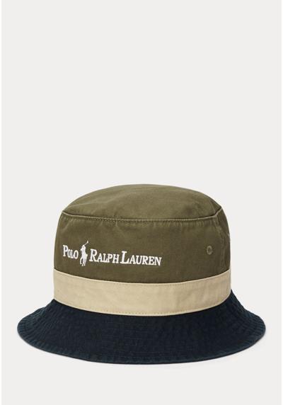 Шляпа COLOUR BLOCKED TWILL BUCKET HAT